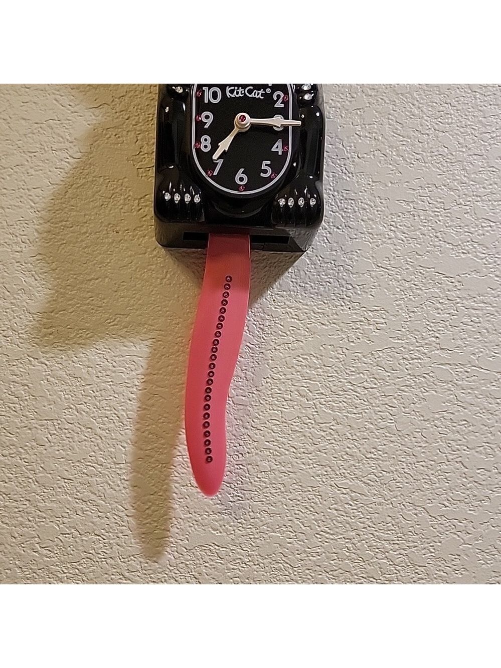 Jeweled Kit-Cat Klock clock SUPER RARE - Picture 4 of 4